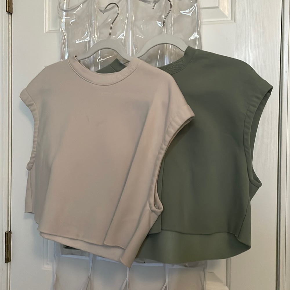 H&M cropped shirts